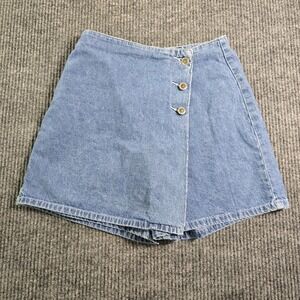 Faded Glory Vintage Denim Skort Size XS 25"